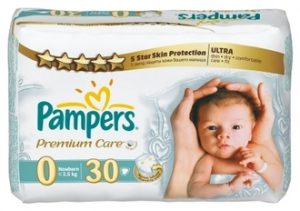 Подгузники фирмы PAMPERS
