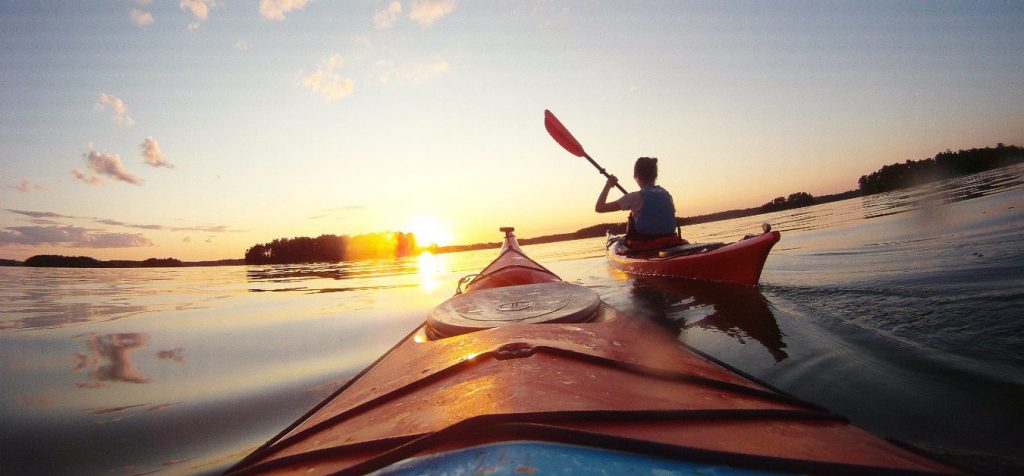 Сплав на байдарке 