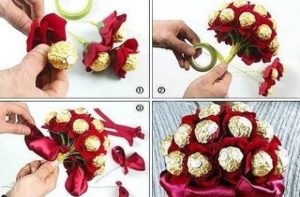 Букет из конфет 