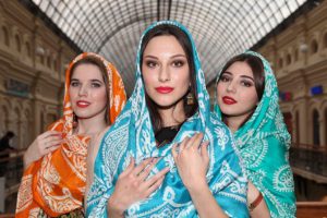 Палантин из Азербайджана 