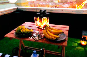 Ужин на крыше