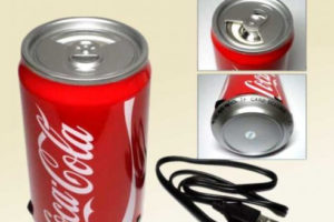 Колонки в виде банки Coca Cola
