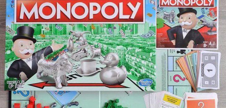 Настольная классическая игра Монополия