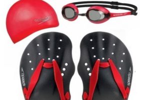 Набор для плавания Speedo (лопатки-очки-шапочка)