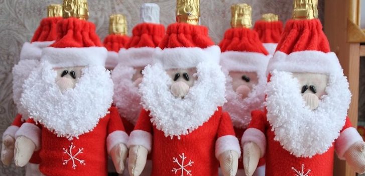 Костюм на бутылку шампанского