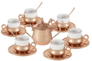 Фарфоровый кофейный сервиз