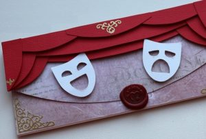 Билеты в театр - оригинальное оформление