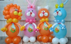 Фигуры из воздушных шаров